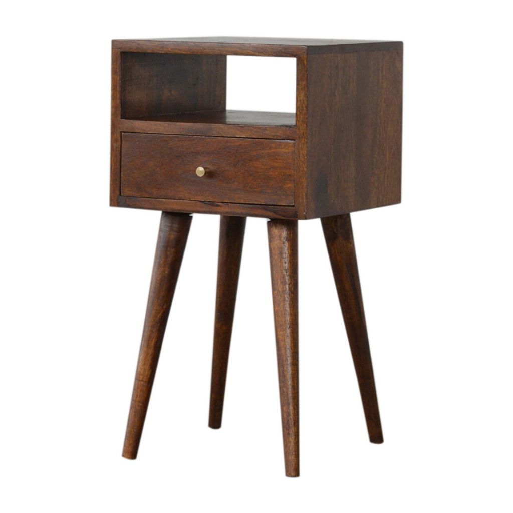 Mini Night Stand with 1 Open Slot