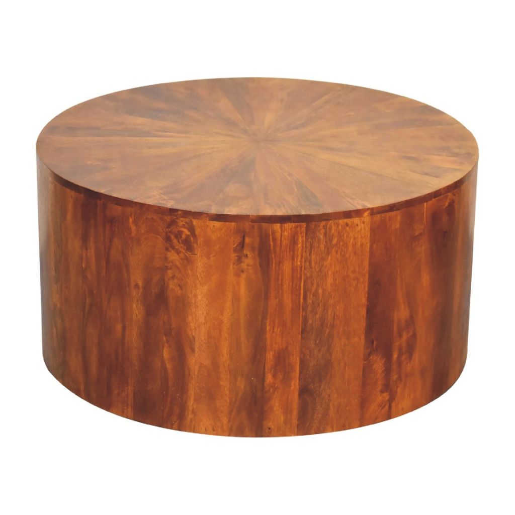 Round Coffee Table Wooden