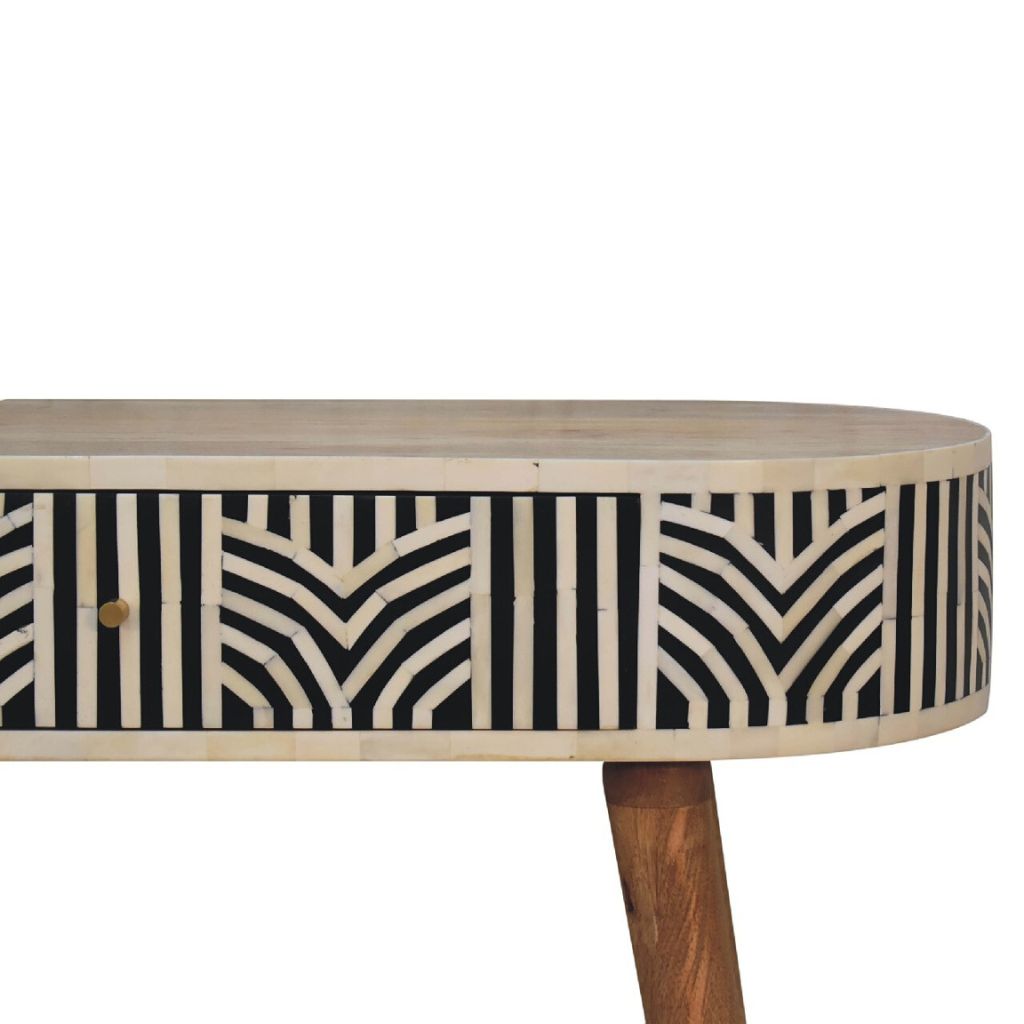 Bone Inlay Console Table |  Edessa - Art Deco