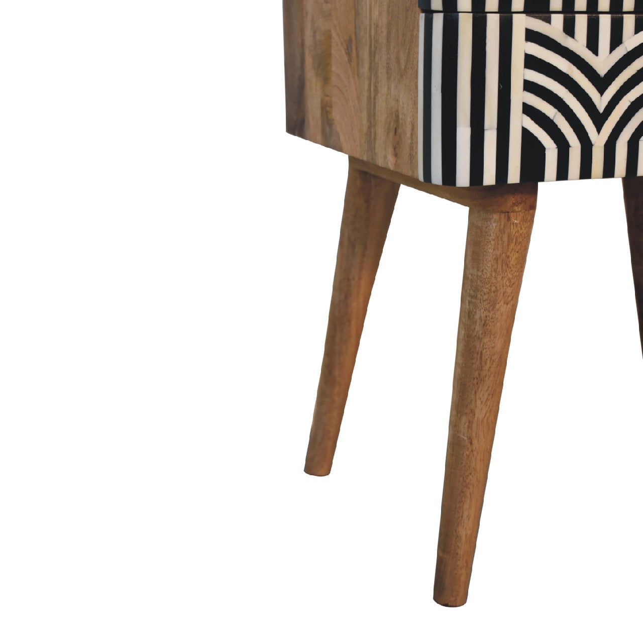 Art Deco Nightstand | Edessa - Bone Inlay