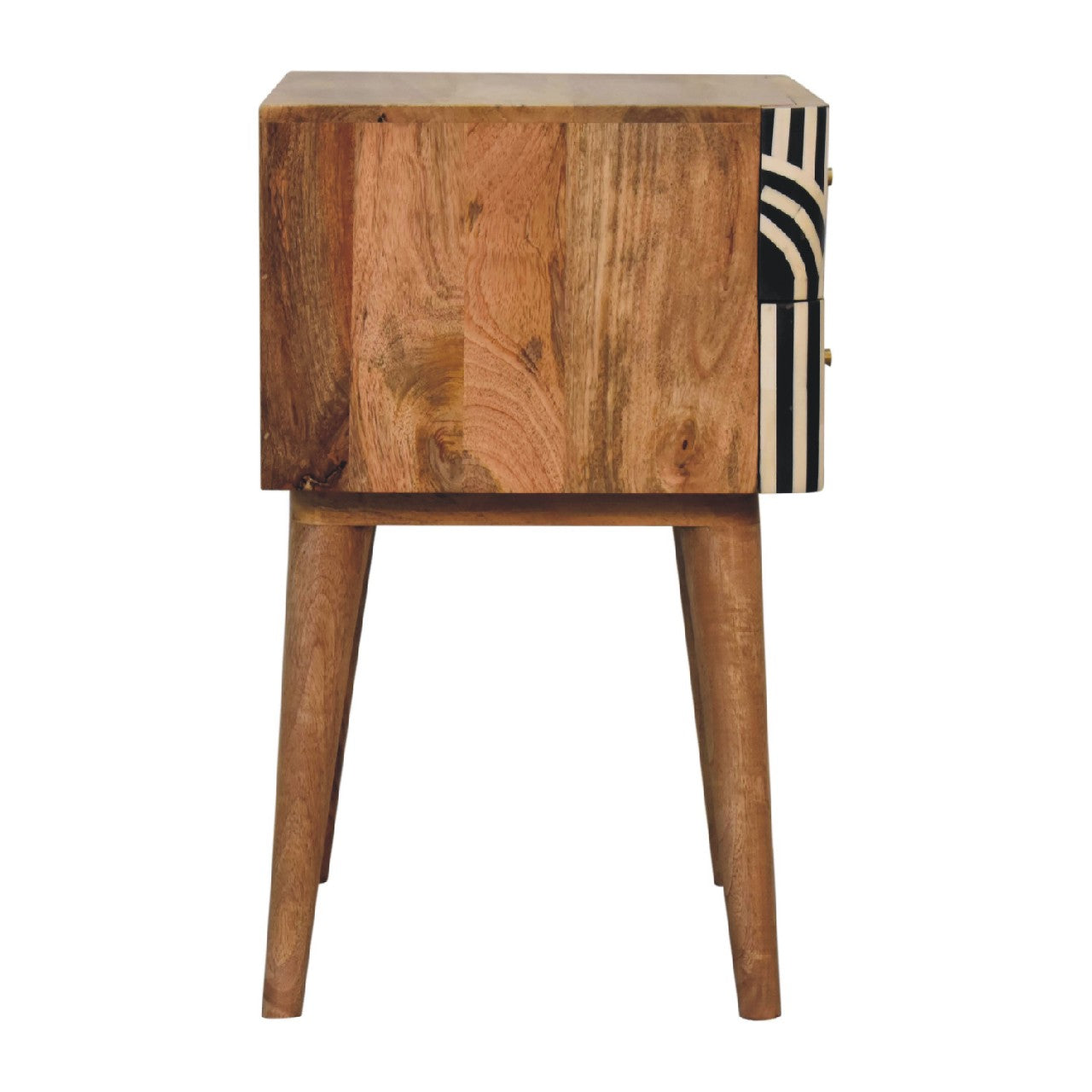 Art Deco Nightstand | Edessa - Bone Inlay