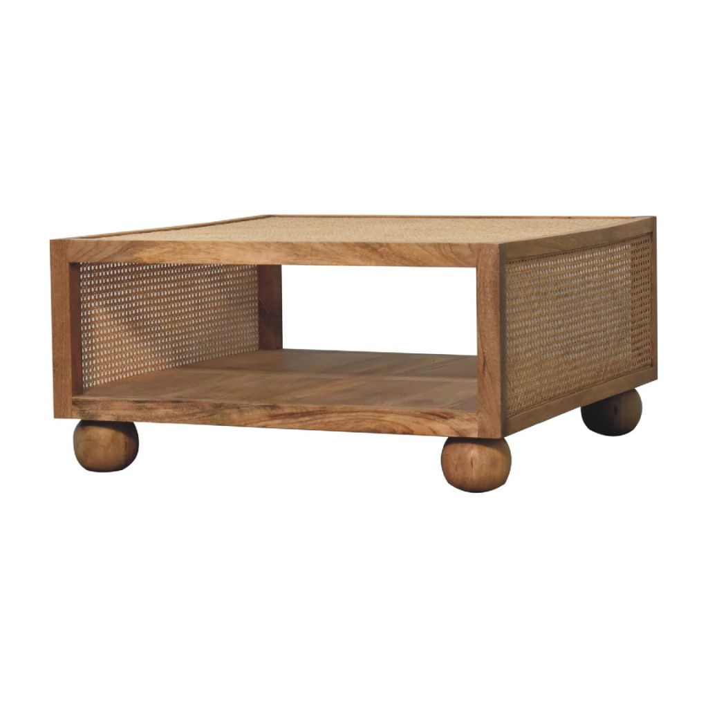 Rectangle Coffee Table Oak Finish