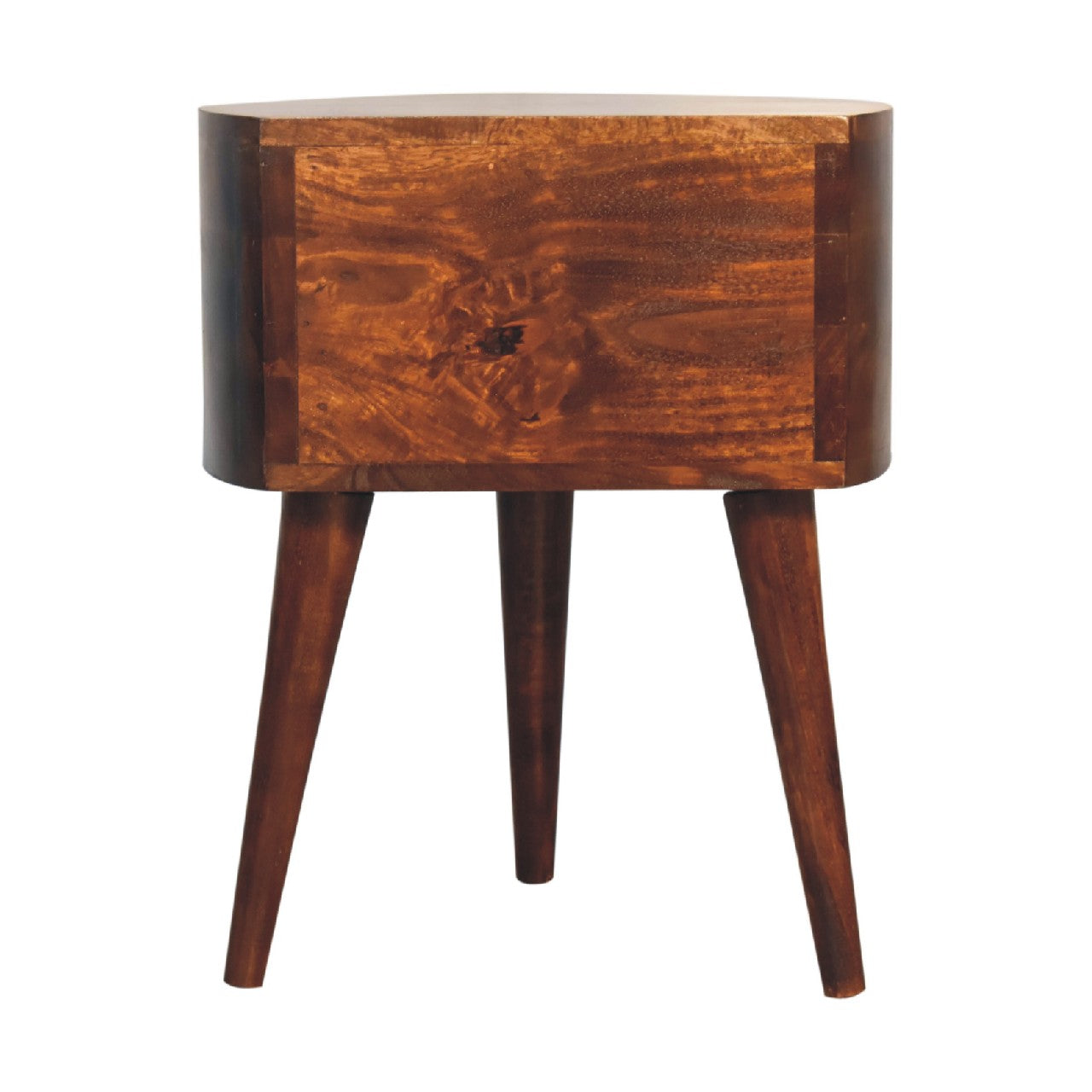 Tripod Odyssey Bedside Table | Chestnut